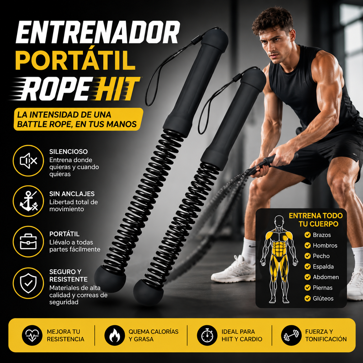 ENTRENADOR PORTÁTIL ROPE HIT