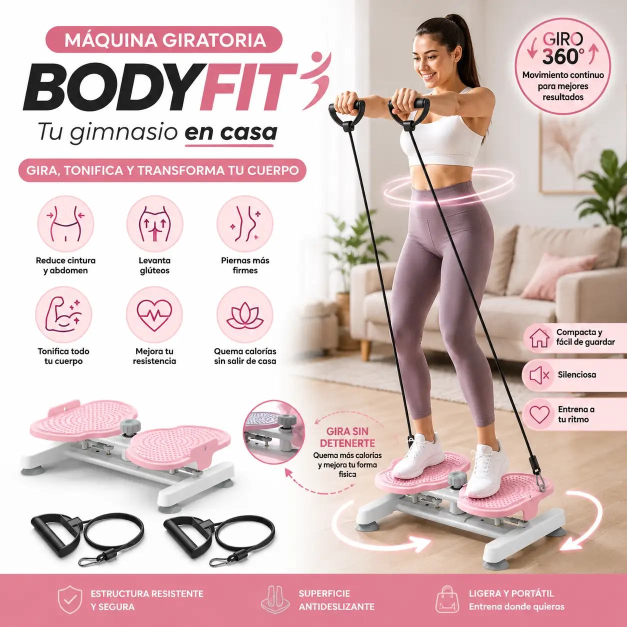 MÁQUINA GIRATORIA BODYFIT